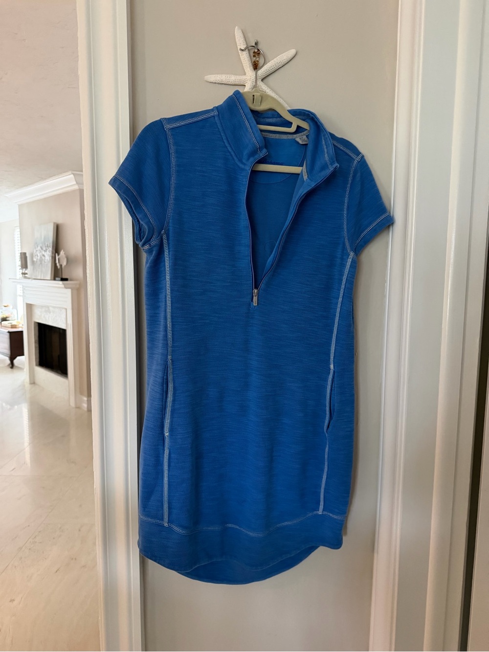 Tommy Bahama Zip-Neck cotton  Dress